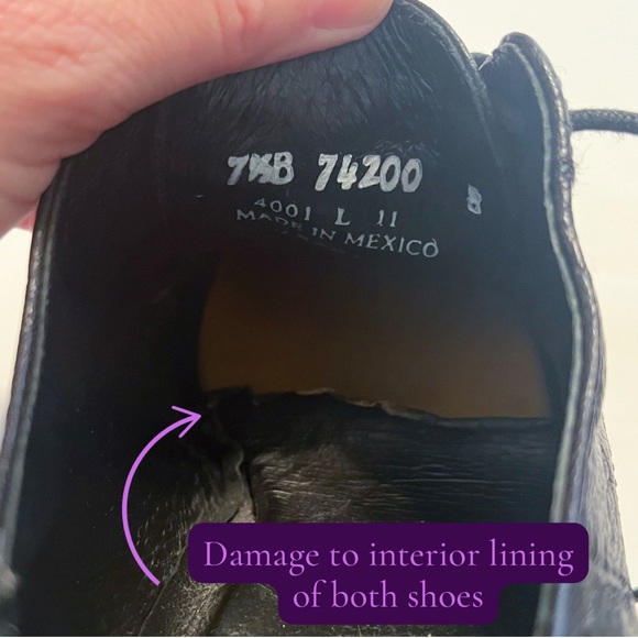 Frye Carson Heeled Oxfords in Black, Size 7.5 - Picture 9 of 9